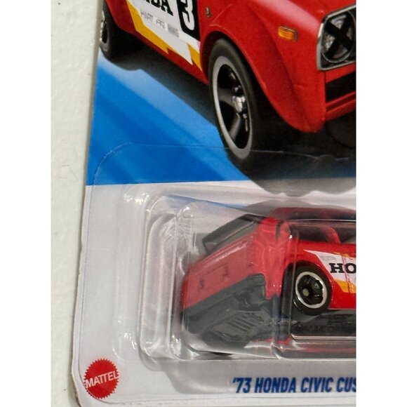 Hot Wheels ’73 Honda Civic Custom | Then & Now | 237/250 | NOC - Picture 4 of 5